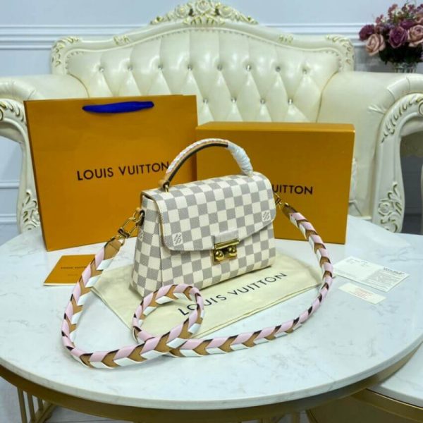 Louis Vuitton Damier Azur Croisette Replica N50053 Handbag - Image 6