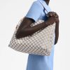Best Replicas Bags - Replica LV Damier Azur Graceful MM Handbag N42232/33 Shop For Best Louis Vuitton LV Replica Bags With Cheap Price