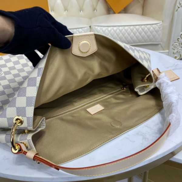 Replica LV Damier Azur Graceful MM Handbag N42232/33 - Image 11