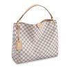 Best Replicas Bags - Replica LV Damier Azur Graceful MM Handbag N42232/33 Shop For Best Louis Vuitton LV Replica Bags With Cheap Price