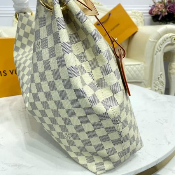 Replica LV Damier Azur Graceful MM Handbag N42232/33 - Image 7