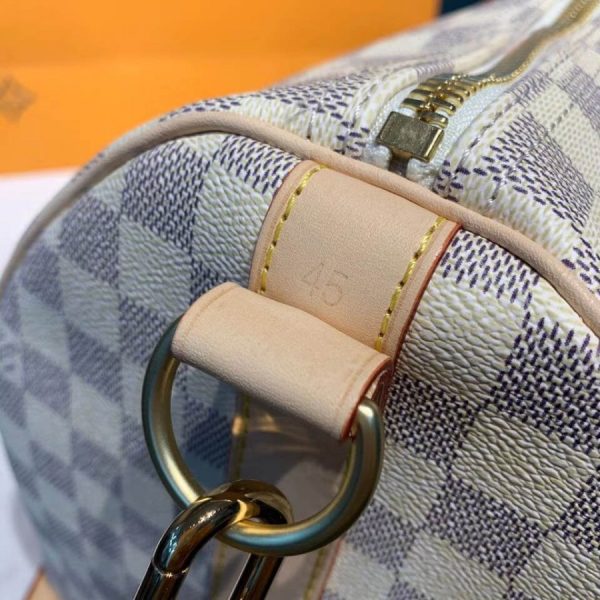 LV Damier Azur Keepall 45 Replica - Stylish Travel Bag - Image 6