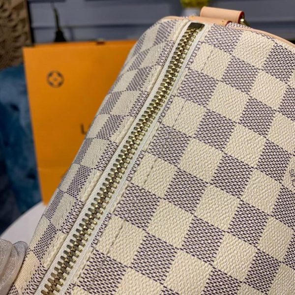 LV Damier Azur Keepall 45 Replica - Stylish Travel Bag - Image 7