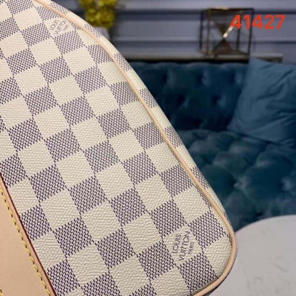 Replica LV Damier Azur Keepall Bandouliere 50 Bag - Image 5