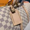 Best Replicas Bags - Replica LV Damier Azur Keepall Bandouliere 50 Bag Shop For Best Louis Vuitton LV Replica Bags With Cheap Price