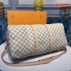 Best Replicas Bags - Replica LV Damier Azur Keepall Bandouliere 50 Bag Shop For Best Louis Vuitton LV Replica Bags With Cheap Price