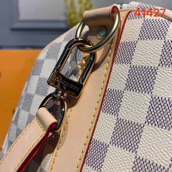 Replica LV Damier Azur Keepall Bandouliere 50 Bag - Image 9