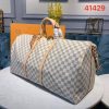 Best Replicas Bags - Louis Vuitton Damier Azur Keepall 55 Replica N41429 Shop For Best Louis Vuitton LV Replica Bags With Cheap Price