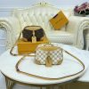 Best Replicas Bags - Replica LV Damier Azur Mini Deauville N50048 Handbag Shop For Best Louis Vuitton LV Replica Bags With Cheap Price