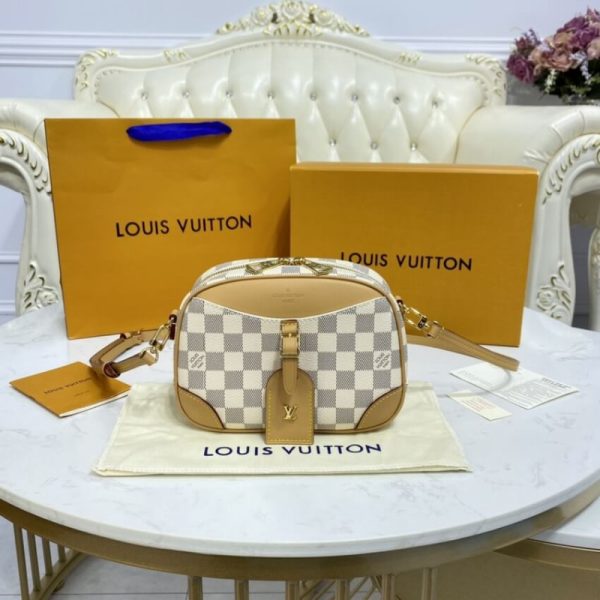 Replica LV Damier Azur Mini Deauville N50048 Handbag - Image 5