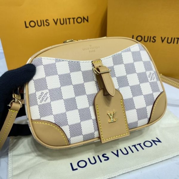 Replica LV Damier Azur Mini Deauville N50048 Handbag - Image 9