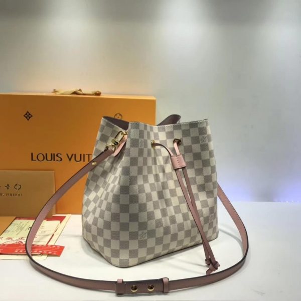 Louis Vuitton Damier Azur Neonoe Replica Handbag N40513 - Image 3
