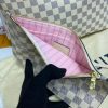 Best Replicas Bags - LV Damier Azur Neverfull MM N45295 Pink Replica Handbag Shop For Best Louis Vuitton LV Replica Bags With Cheap Price