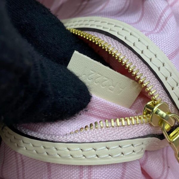 LV Damier Azur Neverfull MM N45295 Pink Replica Handbag - Image 14