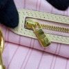 Best Replicas Bags - LV Damier Azur Neverfull MM N45295 Pink Replica Handbag Shop For Best Louis Vuitton LV Replica Bags With Cheap Price