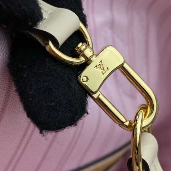 LV Damier Azur Neverfull MM N45295 Pink Replica Handbag - Image 16