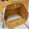 Best Replicas Bags - Authentic-Look Louis Vuitton Damier Azur Neverfull MM Replica Shop For Best Louis Vuitton LV Replica Bags With Cheap Price