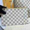Best Replicas Bags - Authentic-Look Louis Vuitton Damier Azur Neverfull MM Replica Shop For Best Louis Vuitton LV Replica Bags With Cheap Price