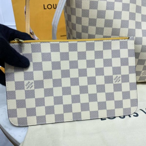 Authentic-Look Louis Vuitton Damier Azur Neverfull MM Replica - Image 9