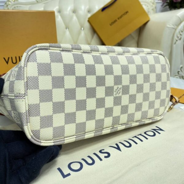 Louis Vuitton Damier Azur Neverfull PM Replica Bag N41362 - Image 5