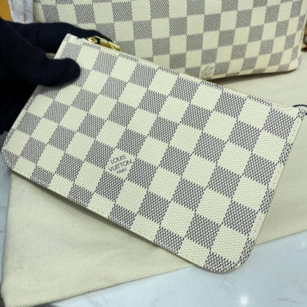 Louis Vuitton Damier Azur Neverfull PM Replica Bag N41362 - Image 8