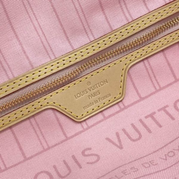 Louis Vuitton Damier Azur Neverfull PM Pink Replica - Image 11
