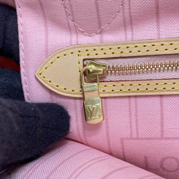 Louis Vuitton Damier Azur Neverfull PM Pink Replica - Image 12