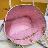 Best Replicas Bags - Louis Vuitton Damier Azur Neverfull PM Pink Replica Shop For Best Louis Vuitton LV Replica Bags With Cheap Price