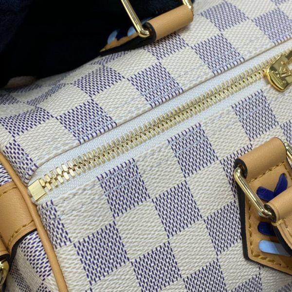 Louis Vuitton Damier Azur Speedy Bandouliere 30 Replica Bag - Image 12