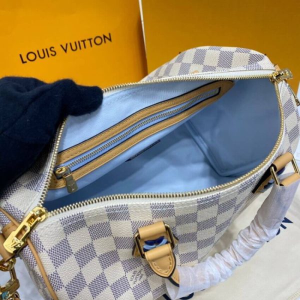 Louis Vuitton Damier Azur Speedy Bandouliere 30 Replica Bag - Image 15