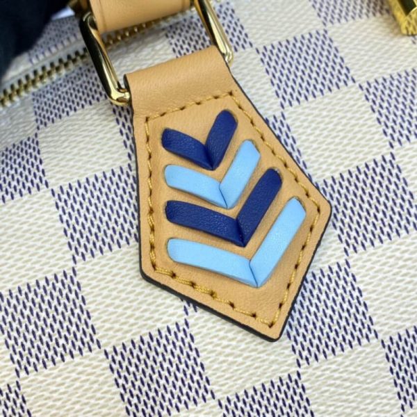 Louis Vuitton Damier Azur Speedy Bandouliere 30 Replica Bag - Image 9