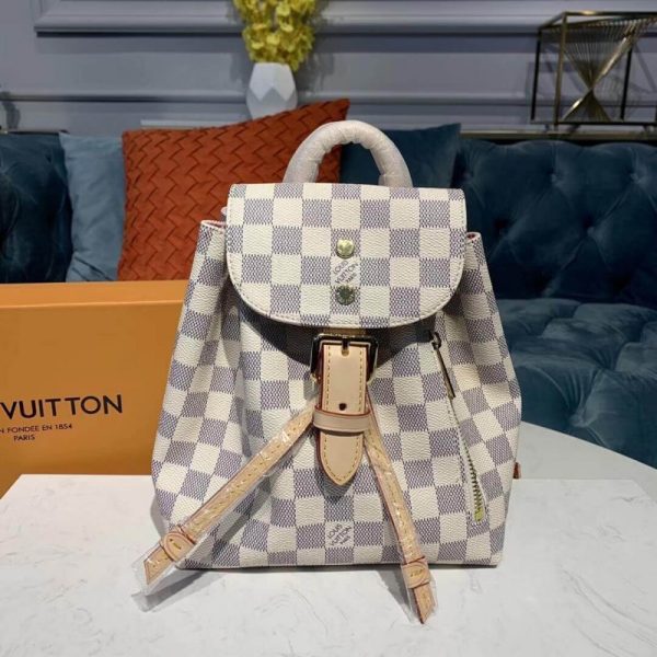 Louis Vuitton Damier Azur Sperone Bb Replica Handbag - Image 3