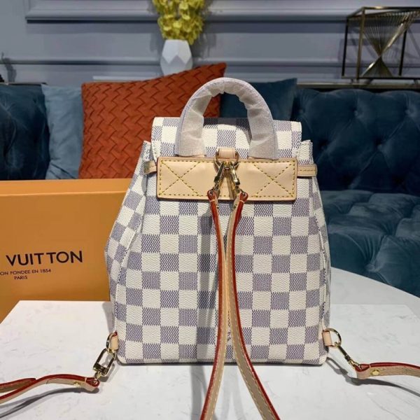 Louis Vuitton Damier Azur Sperone Bb Replica Handbag - Image 5
