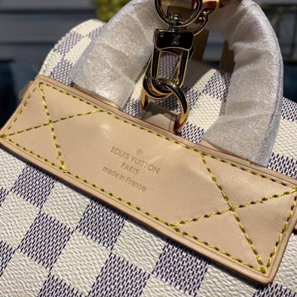 Louis Vuitton Damier Azur Sperone Bb Replica Handbag - Image 9