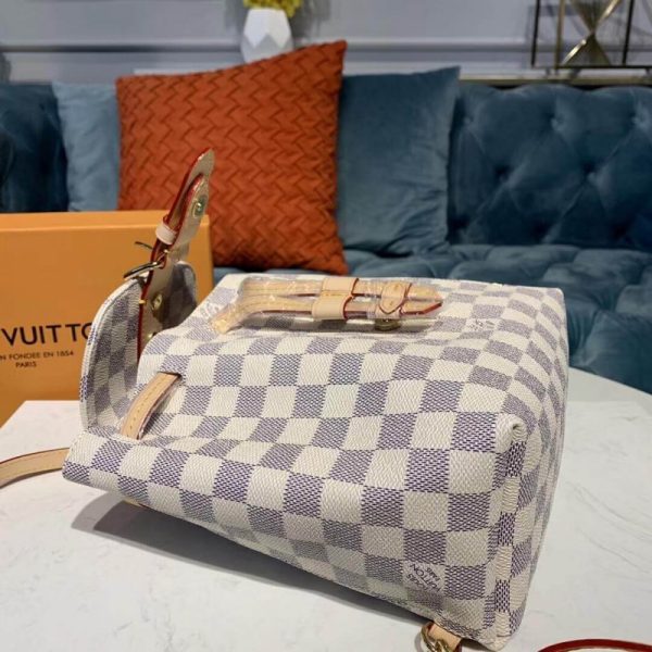 Louis Vuitton Damier Azur Sperone Bb Replica Handbag - Image 10