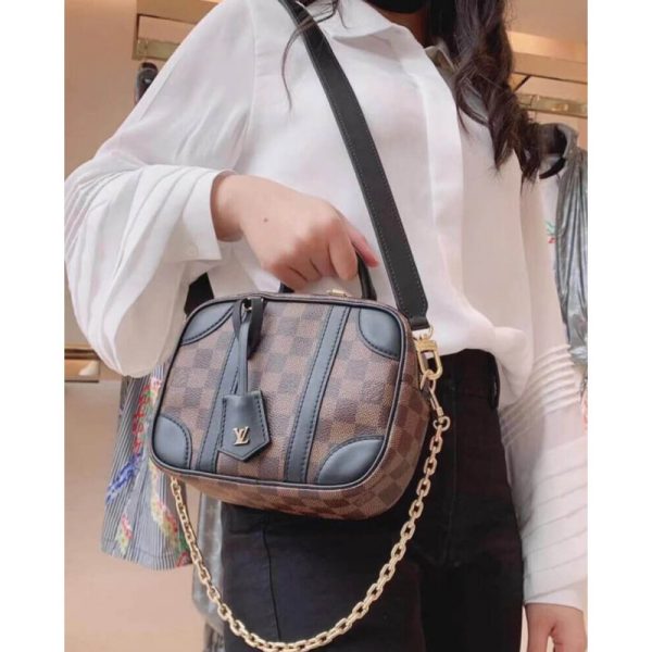 Replica LV Damier Azur Valisette Souple BB N50063 Handbag - Image 2