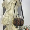 Best Replicas Bags - Replica LV Damier Azur Valisette Souple BB N50063 Handbag Shop For Best Louis Vuitton LV Replica Bags With Cheap Price