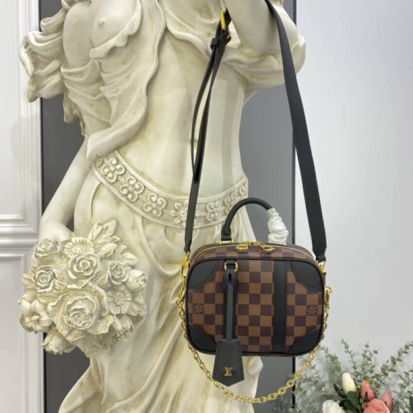 Replica LV Damier Azur Valisette Souple BB N50063 Handbag - Image 3