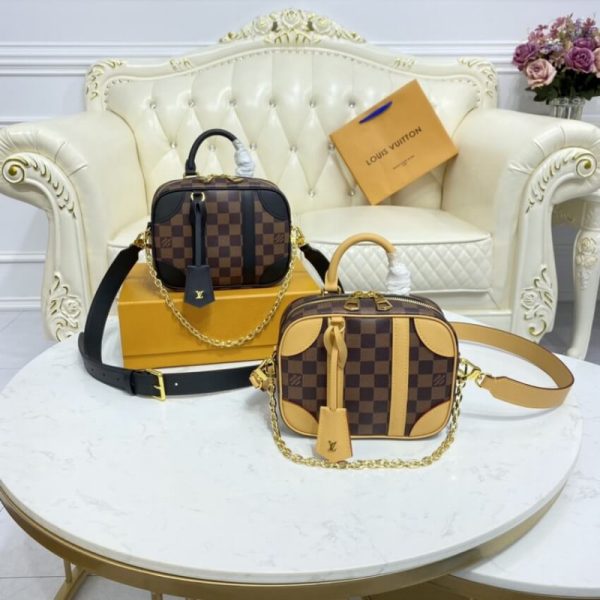Replica LV Damier Azur Valisette Souple BB N50065 - Image 17