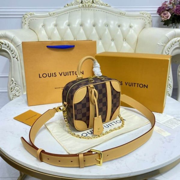 Replica LV Damier Azur Valisette Souple BB N50065 - Image 4