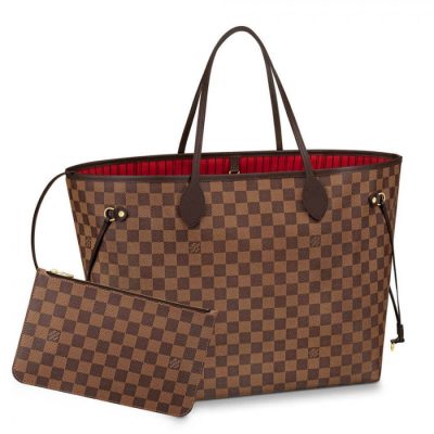 Replica LV Damier Canvas Neverfull GM Bag N41357