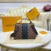 Best Replicas Bags - Louis Vuitton Damier Ebene Bond Street BB Replica Handbag Shop For Best Louis Vuitton LV Replica Bags With Cheap Price