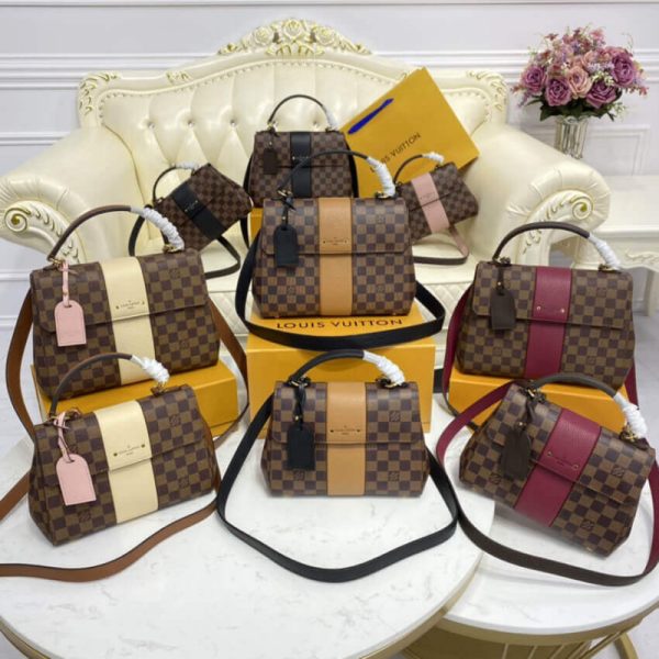 Replica LV Damier Ebene Bond Street MM Handbag N64416 N64417 - Image 14