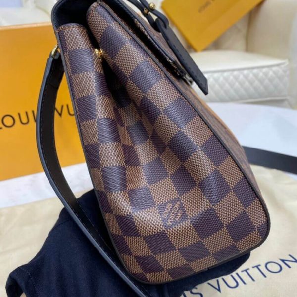 Replica LV Damier Ebene Bond Street MM Handbag N64416 N64417 - Image 6