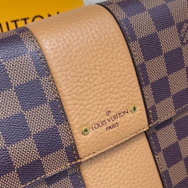 Replica LV Damier Ebene Bond Street MM Handbag N64416 N64417 - Image 7