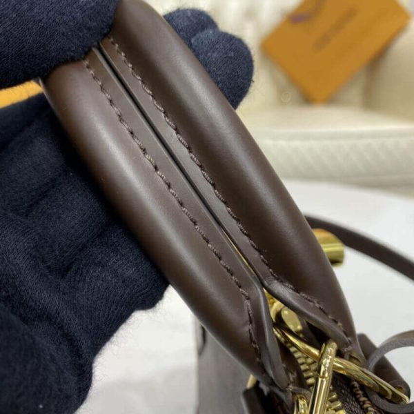 Louis Vuitton Alma Bb Damier Ebene Replica Bag N41221 - Image 11