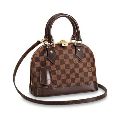 Louis Vuitton Alma Bb Damier Ebene Replica Bag N41221