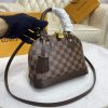 Best Replicas Bags - Louis Vuitton Alma Bb Damier Ebene Replica Bag N41221 Shop For Best Louis Vuitton LV Replica Bags With Cheap Price