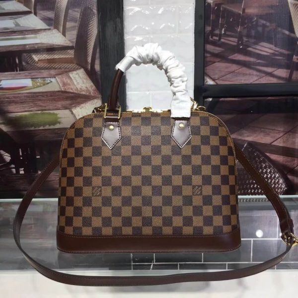 Replica LV Damier Ebene Alma PM N53151 Handbag - Image 4