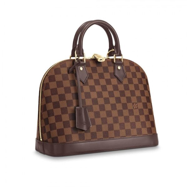 Replica LV Damier Ebene Alma PM N53151 Handbag